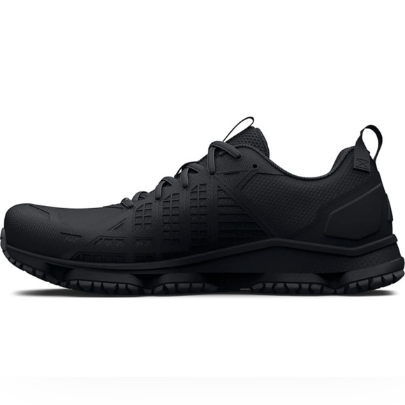 Mens Under Armour Micro G Strikefast Tactical Shoes, Black, Size 13 NEW - Picture 2 of 7